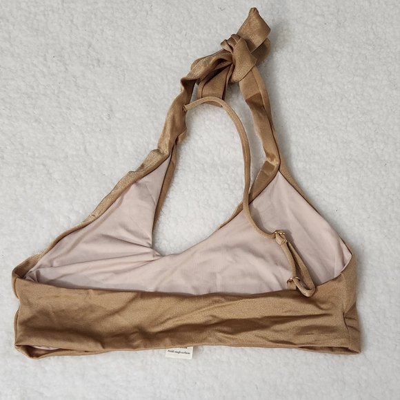 New!Baobab Collection Taki One shoulder Bikini Top in Treasure - Picture 5 of 10